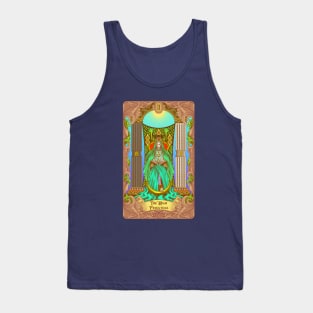 High Priestess Tarot Card Tank Top